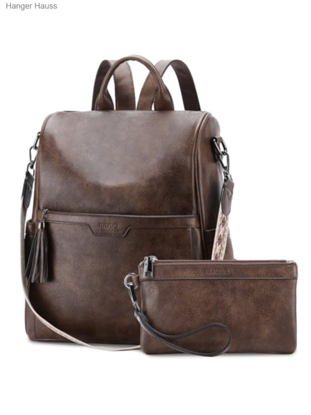 Women's Faux Leather Anti Theft Backpack Purse Convertible Shoulder Handbag